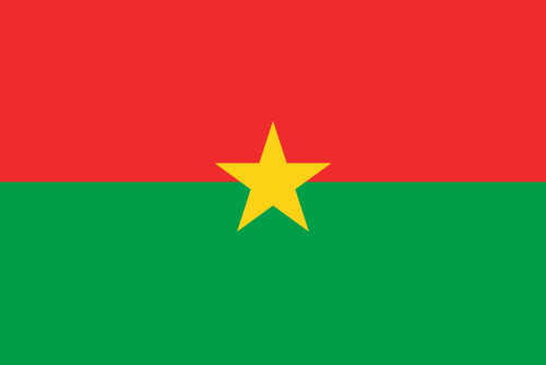 Drapeau : Burkina Faso