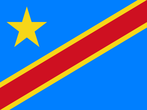 Bandiera della Repubblica Democratica del Congo - nota di tracciamento del carico FERI